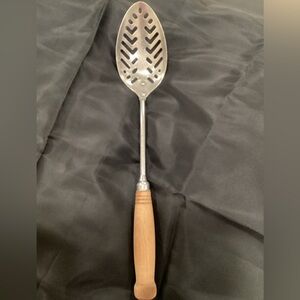 VTG ECKO all stainless Slotted spoon 13” 1970s kitchen tools